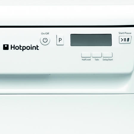 Ex Display - As New - Hotpoint SDD910P Ultima 10 Place Slimline Freestanding Dishwasher - White