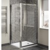 Claritas 8 Glass Sliding Shower Door 1000 x 1950mm- 8mm Glass