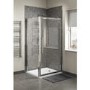 Claritas 8 Glass Sliding Shower Door 1000 x 1950mm- 8mm Glass