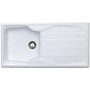GRADE A1 - Astracast SE10WHFORDSK Sierra Single Bowl Reversible Drainer Teflite Composite Sink - White