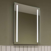 Sensio Lumino Evo+ Rectangular Bathroom Mirror with Battery Operated Lights - 500 x 700mm Sensio Lumino Evo+ Rectangular Bathroom Mirror with Battery Operated Lights - 500 x 700mm