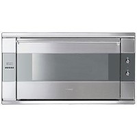 Smeg SE20XMFR8 Classic 90cm Wide Multifunction Electric Built In Single Oven - Stainless Steel
