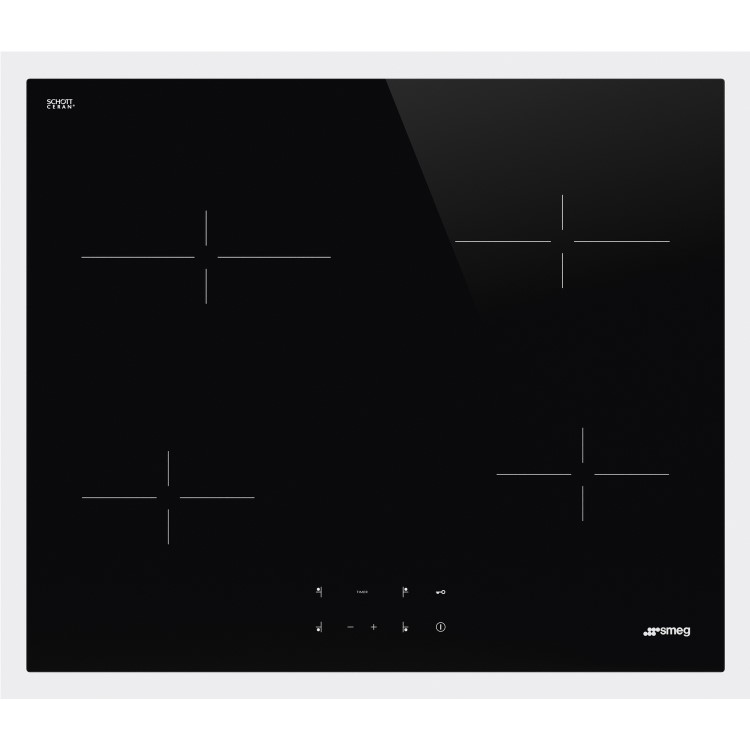 Refurbished Smeg SE264TD1 60cm 4 Zone Ceramic Hob