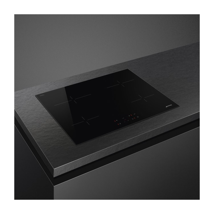 Refurbished Smeg SE264TD1 60cm 4 Zone Ceramic Hob