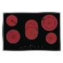 Smeg SE2773CX2 76cm Touch Control Ceramic Hob Black