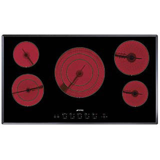 Smeg SE2951TC2 Touch Control Angled Edge 90cm Ceramic Hob
