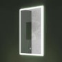Sensio Eclipse Single Door Recessed Bathroom Mirror Cabinet with Lights & Shaver Socket 700 x 500mm