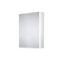 Sensio Ainsley Double Door Chrome Mirrored Bathroom Cabinet with Lights & Bluetooth Speakers 564 x 700mm
