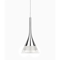 GRADE A2 - IP44 Glass Bathroom Pendant Light - Zirconia
