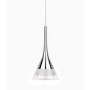 GRADE A2 - IP44 Glass Bathroom Pendant Light - Zirconia