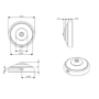 Battery Operated Cupboard Light with Sensor