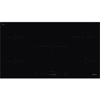 Refurbished Smeg SE495ETD 90cm 5 Zone Ceramic Hob Black Refurbished Smeg SE495ETD 90cm 5 Zone Ceramic Hob Black