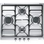 GRADE A3 - Smeg SE60SGH3 Classic 60cm Gas Hob in Stainless Steel with Cast Iron Pan Supports