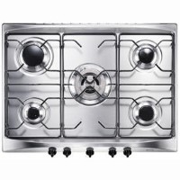 Smeg SE706S3 Cucina 70cm Gas Hob in Stainless Steel