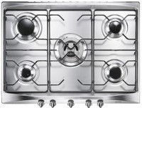 Smeg SE706SX3 Cucina 70cm Gas Hob in Stainless Steel