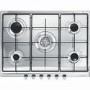 Smeg SE70S-5 70cm "Classic" Gas Hob with Enamelled Pan Supports