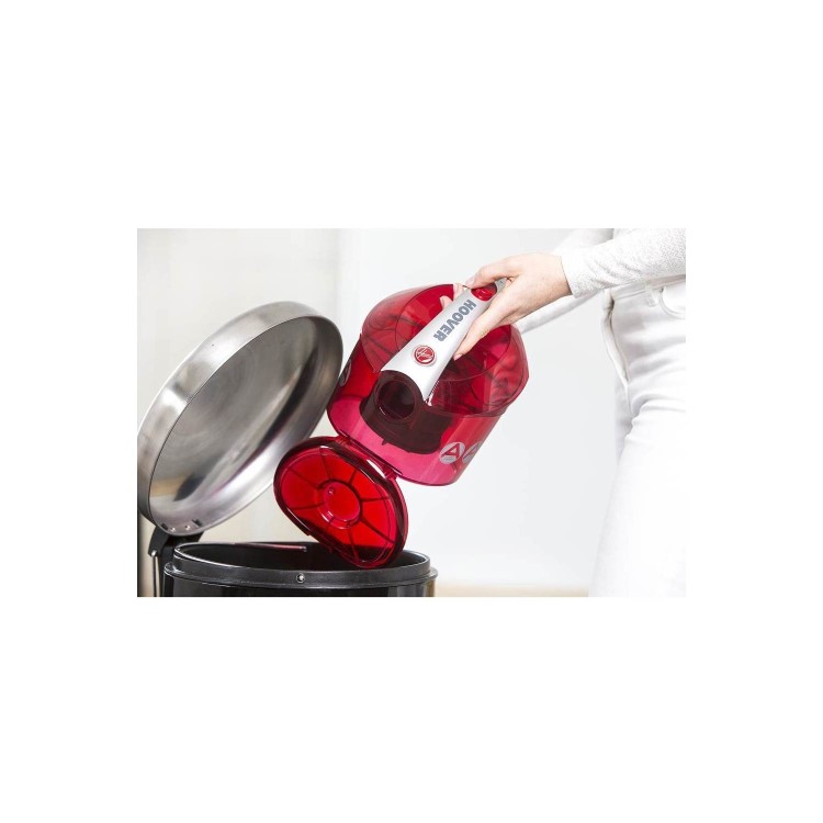 Hoover SE71_WR01 Whirlwind Cylinder Bagless Vacuum Cleaner - Grey And Red
