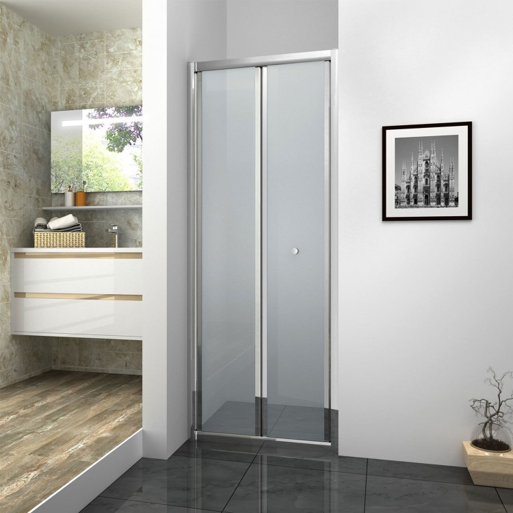 Bi-Fold Shower Door - 900 x 1850mm