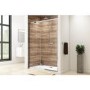 1400 Sliding Shower Door - 8mm Easy Clean Glass - Taylor & Moore