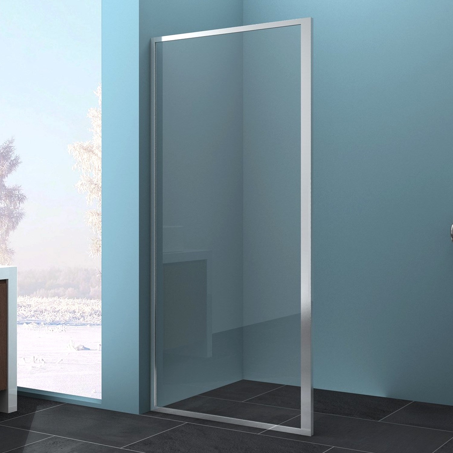 760 x 1850mm Shower Side Panel -Taylor & Moore