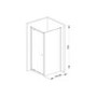6mm Side Panel  -  760 x 1850mm