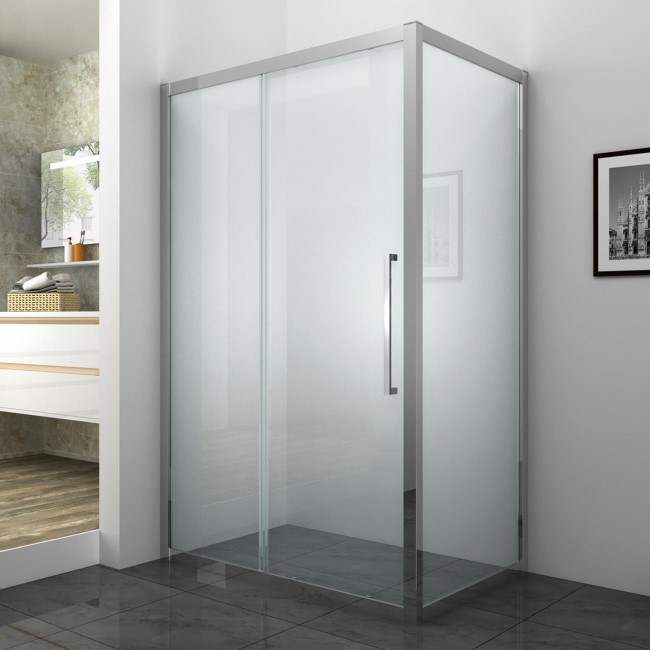 Shower Side Panel 800 x 1850mm - 6mm Glass - Taylor & Moore Range