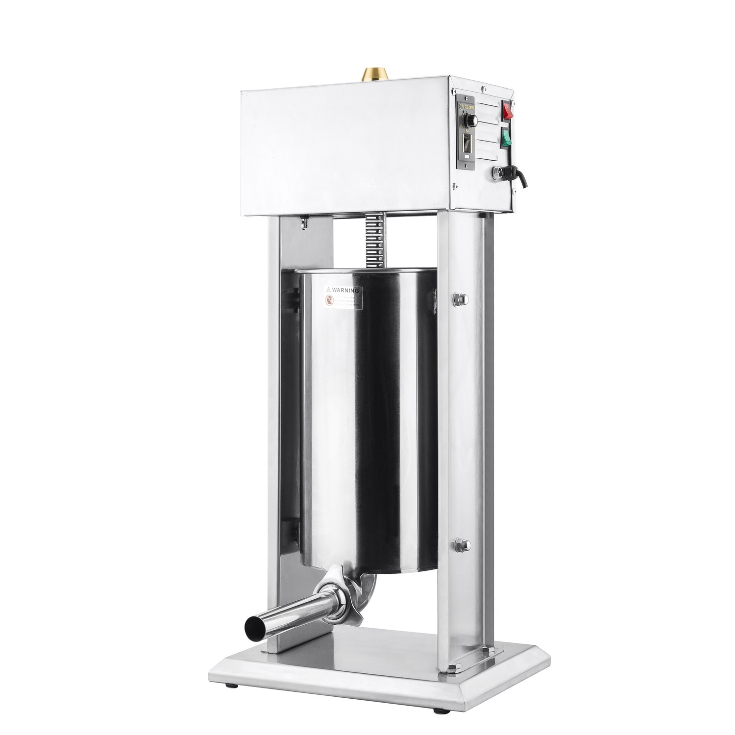 15 Ltr Electric Automatic Sausage Stuffer Stainless Steel 4 Filling Tubes