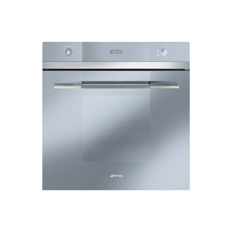 Smeg SF109S Linea Silver Multifunction Electric Built In Single Maxi Oven
