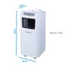 GRADE A2 - Amcor SF12000 slimline portable Air Conditioner for rooms up to 28 sqm