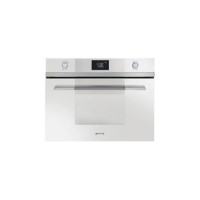 Smeg SF4120MCB Linea 45cm Height Compact Combination Multifunction Microwave Oven White