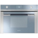 SF4120M Smeg SF4120M Linea Compact Multifunction Combination Microwave Oven Stainless Steel