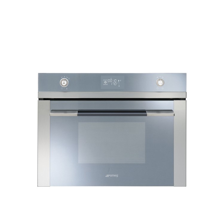 Smeg SF4120VC Linea Compact Combination Steam Oven Stainless Steel