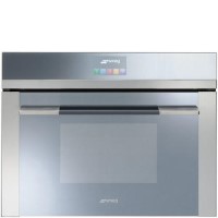GRADE A1 - Smeg SF4140VC Linea Touch Control 60cm Multifunction Compact Oven - Stainless Steel