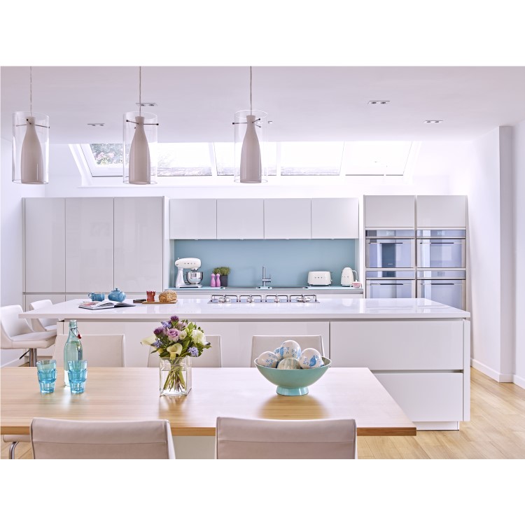 GRADE A1 - Smeg SF4140VC Linea Touch Control 60cm Multifunction Compact Oven - Stainless Steel