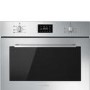 Smeg SF4400MCX Cucina 45cm Height Compact Combination Microwave Oven - Stainless Steel