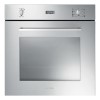 GRADE A1 - Smeg SF485X Cucina 60cm Multifunction Oven With New Style Controls - Stainless Steel