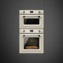 Smeg SF4920MCP1 Victoria 45cm Height Compact Combination Multifunction Microwave Oven - Cream