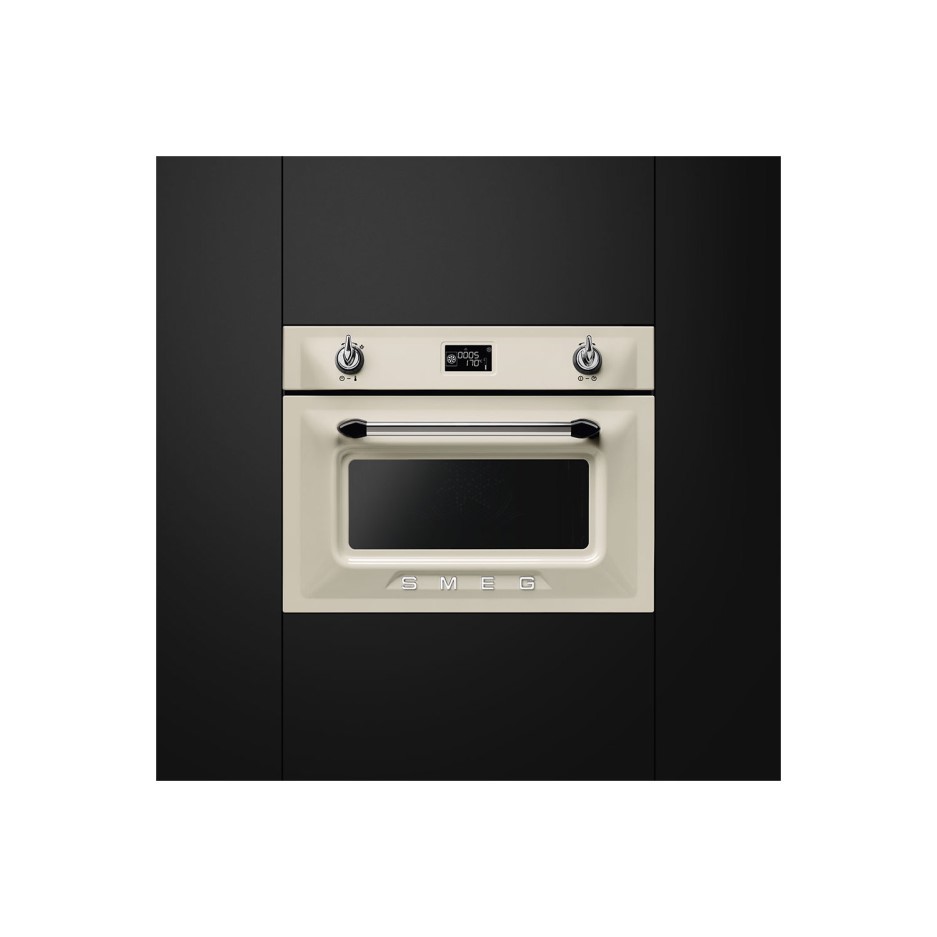 Smeg SF4920MCP Victoria 45cm Height Compact Combination Multifunction