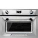 SF4920MCX Smeg SF4920MCX Victoria 45cm Height Compact Combination Multifunction Microwave Oven Stainless Steel