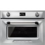 Smeg SF4920MCX Victoria 45cm Height Compact Combination Multifunction Microwave Oven Stainless Steel