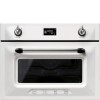 Smeg SF4920MCB Victoria 45cm Height Compact Combination Multifunction Microwave Oven White
