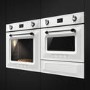 Smeg SF4920MCB Victoria 45cm Height Compact Combination Multifunction Microwave Oven White