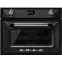 Smeg SF4920VCN 45cm Height Steam Combination Oven - Black