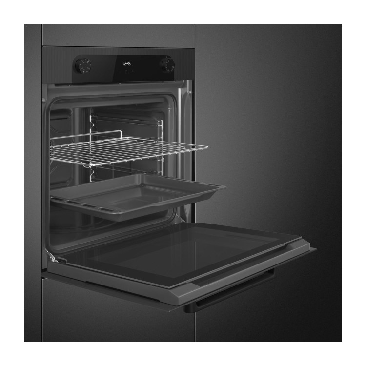 Smeg Musa Electric Single Oven - Black