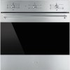 Refurbished Smeg SF6341GVX Classic Gas Fan Oven with Electric Grill Stainless Steel