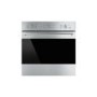 GRADE A3 - Smeg SF6341GVX Classic Gas Fan Oven With Electric Grill Stainless Steel With Dark Glass