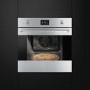 Smeg SF6390XPZE 60cm Classic Stainless Steel And Eclipse Glass Multifunction Single Oven With Pizza A-Plus With Soft Close Door