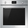 Smeg SF6402TVX Cucina 60cm Multifuction Single Oven with Soft Close Door - Stainless Steel