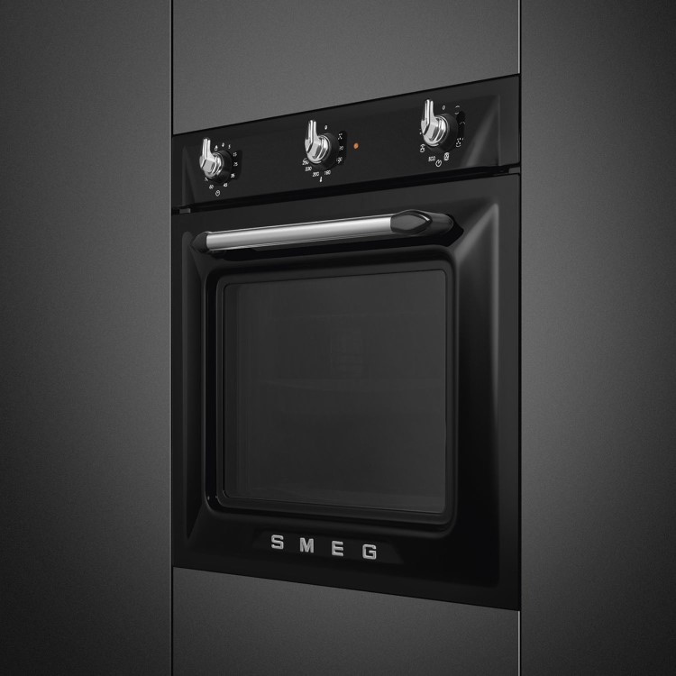 Smeg SF6905N1 Victoria Electric Single Oven - Black