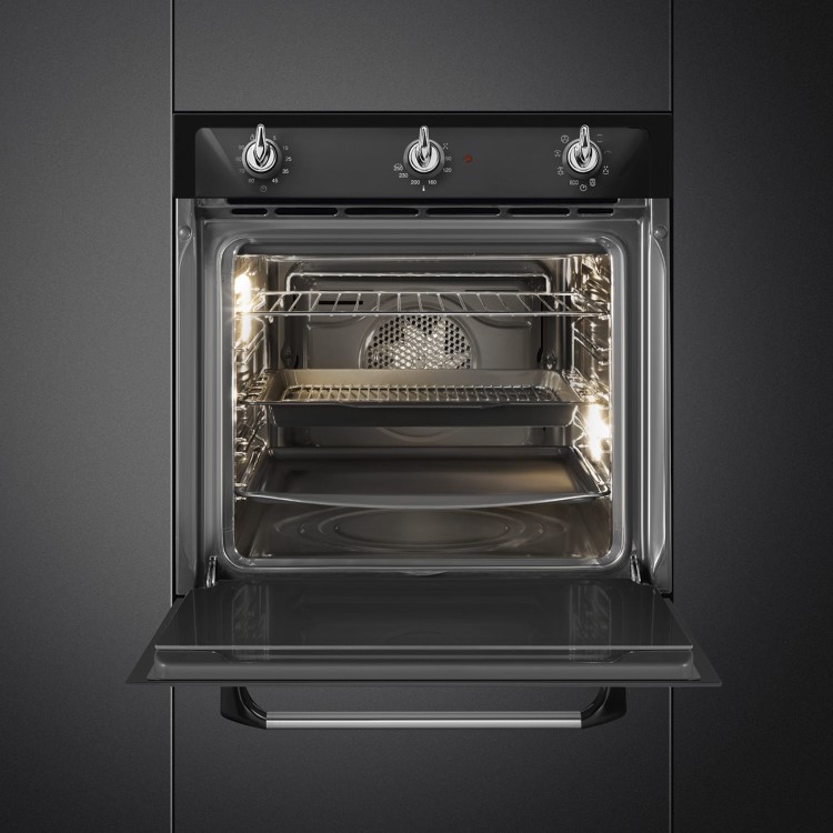 Smeg SF6905N1 Victoria Electric Single Oven - Black